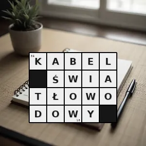 Rozwiązanie krzyżówki: kabel zawierający jedno lub więcej włókien szklanych prowadzących impulsy światła - kabel światłowodowy | hasła, synonimy i podpowiedzi Hasło krzyżówkowe kabel zawierający jedno lub więcej włókien szklanych prowadzących impulsy światła - kabel światłowodowy – rozwiązanie, synonimy, podpowiedzi i definicje krzyżówkowe